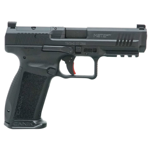 Canik METE SFT 9mm Luger Pistol 4.46" Barrel 20+1 Round Black Nitride Slide Black Grip Black Frame