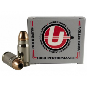 Underwood 357 Sig Ammo 115 Grain Nosler Jacketed Hollow Point Jacketed Hollow Point Box of 20 - Underwood Ammunition