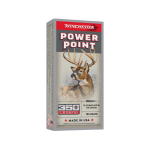 WINCHESTER Power Point 350 Legend Ammo 180 Grain Jacketed Soft Point Box Of 20