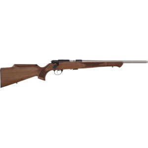 ANSCHUTZ 1712 Av Silhouette Bolt Action Rifle 22 Long Rifle 18" Stainless Steel Threaded Barrel Black Frame Walnut Monte Carlo Stock