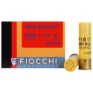 cchi Shooting Dynamics High Velocity 20 Gauge 3 #6 Lead Shot 1-1/4 Oz Box Of 25 Ammo