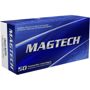 tech 10mm Auto 180 Grain Full Metal Jacket Case Of 1000 (20 Boxes Of 50) Ammo
