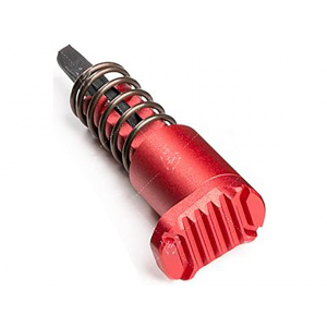 Strike Industries Extended Forward Assist Lightweight Low Profile AR-15 Aluminum Red - Strike Industries