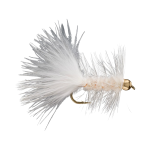 RIO Beadhead Woolly Bugger Streamer White Size 12 12PK