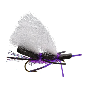 RIO Chubby Chernobyl Dry Fly Purple Size 8 12PK