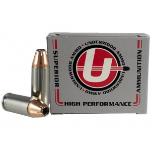 Underwood 38 Super +P Ammo 124 Grain Hornady XTP Jacketed Hollow Point Box of 20 - Underwood Ammunition