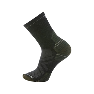 Smartwool Men's Hike Targeted Cushion Mid Crew Socks Charcoal Large