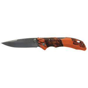 Buck Knives 284 Bantam BBW Pocket Knife 2.75" Drop Point 420HC Satin Blade Glass Reinforced Nylon (GRN) Handle Mossy Oak Blaze - Buck Knives