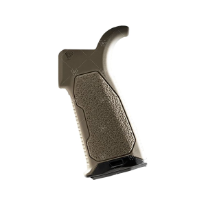 STRIKE INDUSTRIES Pistol Grip 15 Degree AR-15 Rubber Overmolded Polymer Flat Dark Earth
