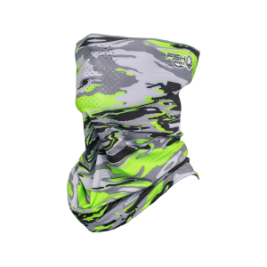 Fish Monkey Men's Faceguard Neck Gaiter Voodoo Swamp Green One Size Fits Most - Fish Monkey
