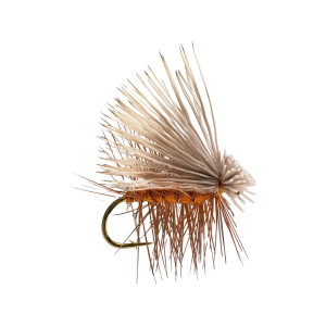 RIO Elk Hair Caddis Dry Fly Orange Size 16 12PK