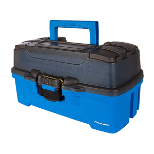 PLANO Three Tray Tackle Box Bright Blue