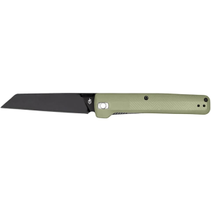 Gerber Pledge Pocket Knife 3.7" Reverse Tanto 7Cr17MoV Black Blade Polymer Handle Lichen Green - Gerber