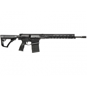 DANIEL Defense Dd5 V4 Semi Automatic Rifle 308 Winchester 18" Black Threaded Barrel Black Frame Black Adjustable Stock