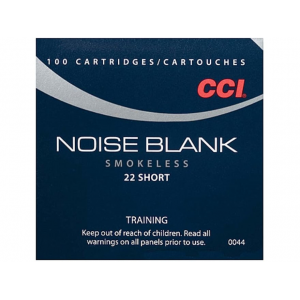 CCI Noise Blanks 22 Short Blank Ammo Box Of 100