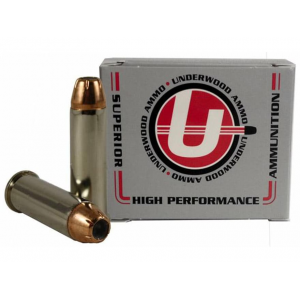 UNDERWOOD 38 Special +p Ammo 125 Grain Hornady Xtp Jacketed Hollow Point Box Of 20