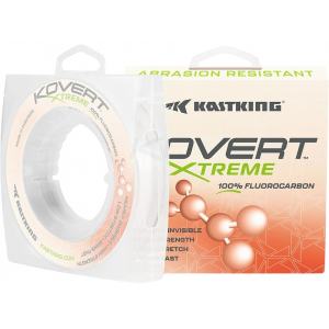 KASTKING Kovert Xtreme Fluorocarbon Fishing Line 20lb 200yd Clear