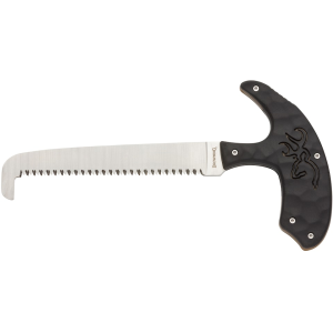 Browning Primal Bone Saw 5.25" Saw 8Cr14MoV Stainless Polished Blade Polymer Handle Black - Browning