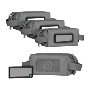 Savior Equipment Loose Sac Mini Ammo Pouch 4PK Nylon Gray - Savior Equipment