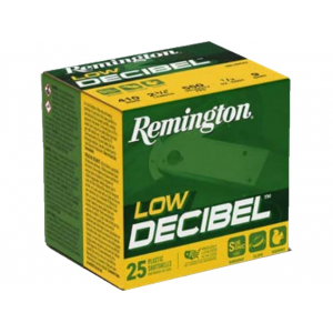 REMINGTON Low Decibel 410 Ammo 2-1/2" #9 Lead Shot 1/2 Oz Box Of 25