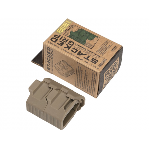 Strike Industries Stacked Angled Grip with Cable Management M-LOK Polymer FDE - Strike Industries