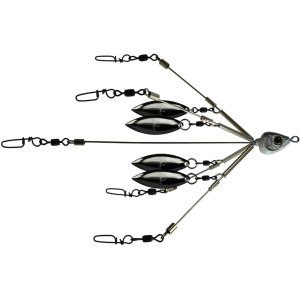 Picasso Bait Ball Finesse Umbrella Rig 6" Shad Nickel - Picasso