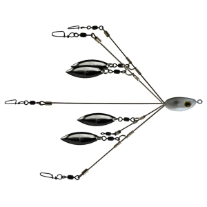 Picasso Bait Ball Junior Umbrella Rig 7.25" Shad Nickel - Picasso
