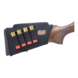 Beartooth Products Comb Raising Kit 2.0 Shotgun Model Stock Cover Black Neoprene - Beartooth Products