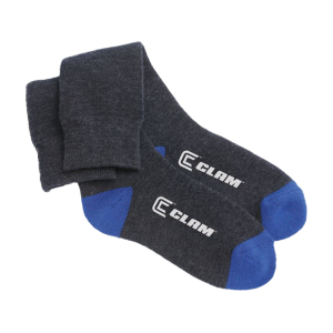 Clam Men's IceArmor Merino Wool Socks Charcoal XL/2XL