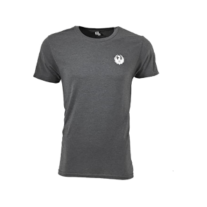 Ruger Men's Logo Short Sleeve Crew Neck T Shirt Gray Medium - Ruger