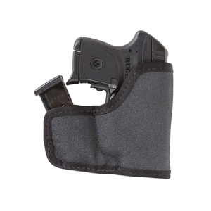 Tuff Products Pocket Roo Pocket Holster Ambidextrous Ruger LCP, Kahr P380, Ketlec P32, P32AT, Colt Pony Nylon Black - Tuff Products