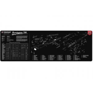 Tekmat Long Gun Remington 700 Gun Cleaning Mat Black - Tekmat