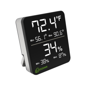 Lockdown Digital Hygrometer