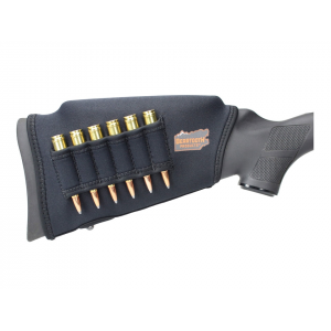 Beartooth Products Comb Raising Kit 2.0 Rifle Model Stock Cover Black Neoprene - Beartooth Products