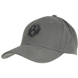 Ruger Mens Logo Hat Gray - Ruger