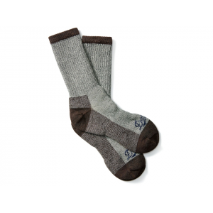 DANNER Men's Midweight Crew Work Socks Merino Wool/Nylon Brown XL (12.5-15.5)