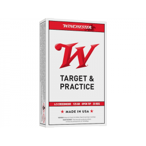 WINCHESTER White Box Usa 6.5 Creedmoor Ammo 125 Grain Jacketed Hollow Point Box Of 20