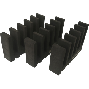 Hyskore Gun Rack 5 Magazine Inserts Black 3pk - Hyskore