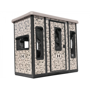 Hawk The Compound Box Blind With 10' Towerbase