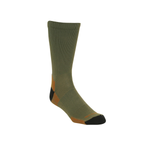 KENETREK Men's Canyon Lightweight Crew Socks Synthetic Blend Green Large (9-12) 1 Pair