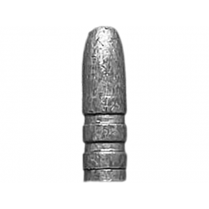 HUNTERS SUPPLY Slick Coat Hard Cast 348 Caliber (349 Diameter) Bullets 300 Grain Flat Nose Box of 50