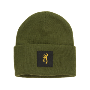 Browning Mens Still Water Beanie Olive - Browning