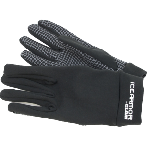 Clam Men's IceArmor Fleece Grip Fishing Gloves Black XL