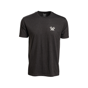 VORTEX OPTICS Men's Rank and File Short Sleeve Crew Neck T Shirt Charcoal Heather XL