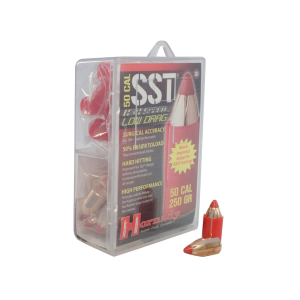 HORNADY SST Low Drag 50 Caliber Muzzleloader Bullets 250 Grain Polymer Tip Box of 20