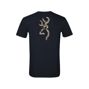 Browning Men's Ovix Buckmark Short Sleeve Crew Neck T Shirt Black XL - Browning