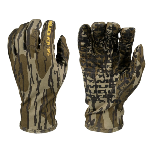 Muddy Outdoors Men's TRX Lightweight Gloves Mossy Oak Bottomland Large - Muddy Outdoors