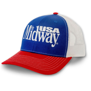 MidwayUSA Mens Richardson 112 Signature Series Hat Red/White/Blue - Midwayusa