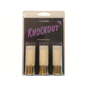 Reaper Defense Knockout Ammunition 12 Gauge 2-3/4" 40 Gram Bean Bag 3PK - Reaper Defense Group