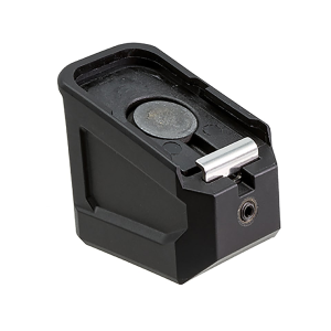 Strike Industries EMP Enhanced Magazine Plate Magazine Base Pad with Spacer for Glock 17, 22 +0 9mm, 40 S&W Polymer Black - Strike Industries